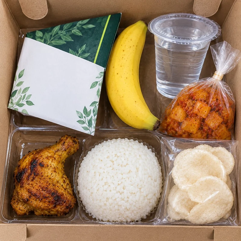 Menu nasi box untuk acara